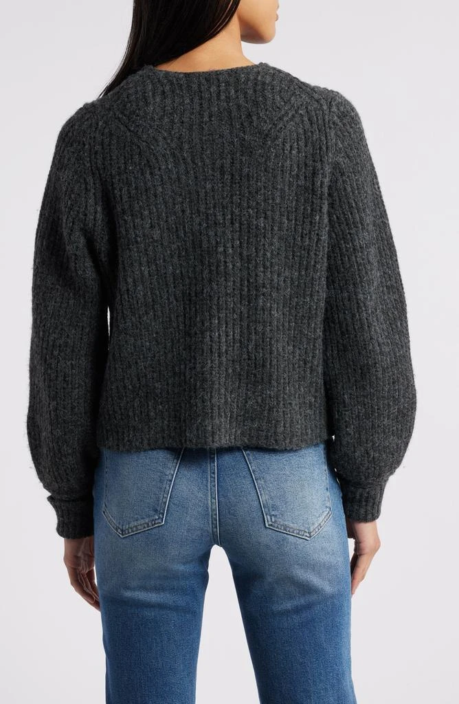 Wit & Wisdom Marled Blouson Sleeve Cardigan 2