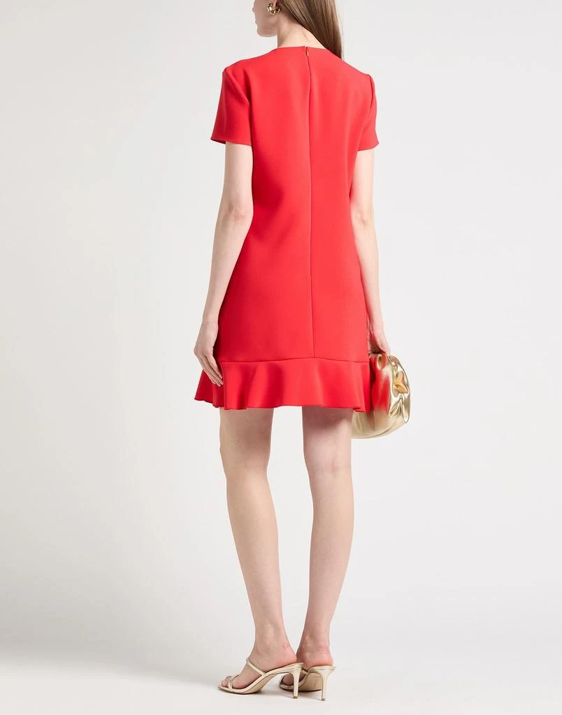 red valentino short dress Valentino Embroidered Long Sleeves Red Short Dress HK