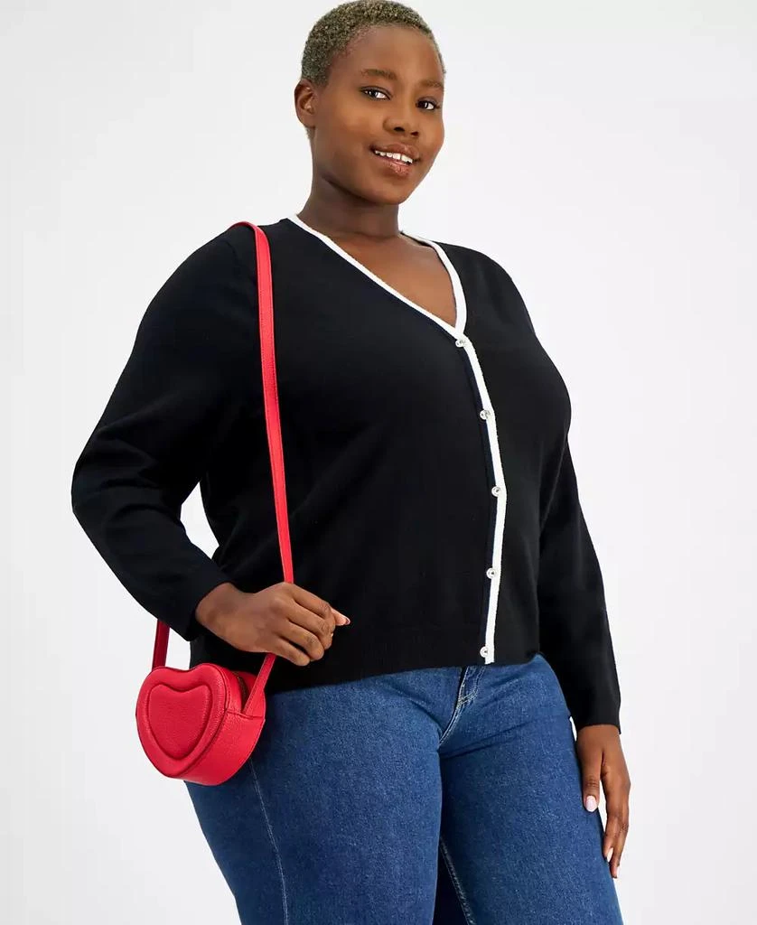 On 34th Jasmii Mini Heart Crossbody, Exclusively at Macy's 4
