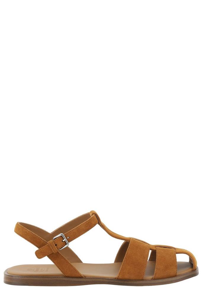 サンダル・ミュール CHURCH'S ODYSSEY FLAT SANDALS IN NAPPA Church'S Odyssey Sandals - White | Editorialist