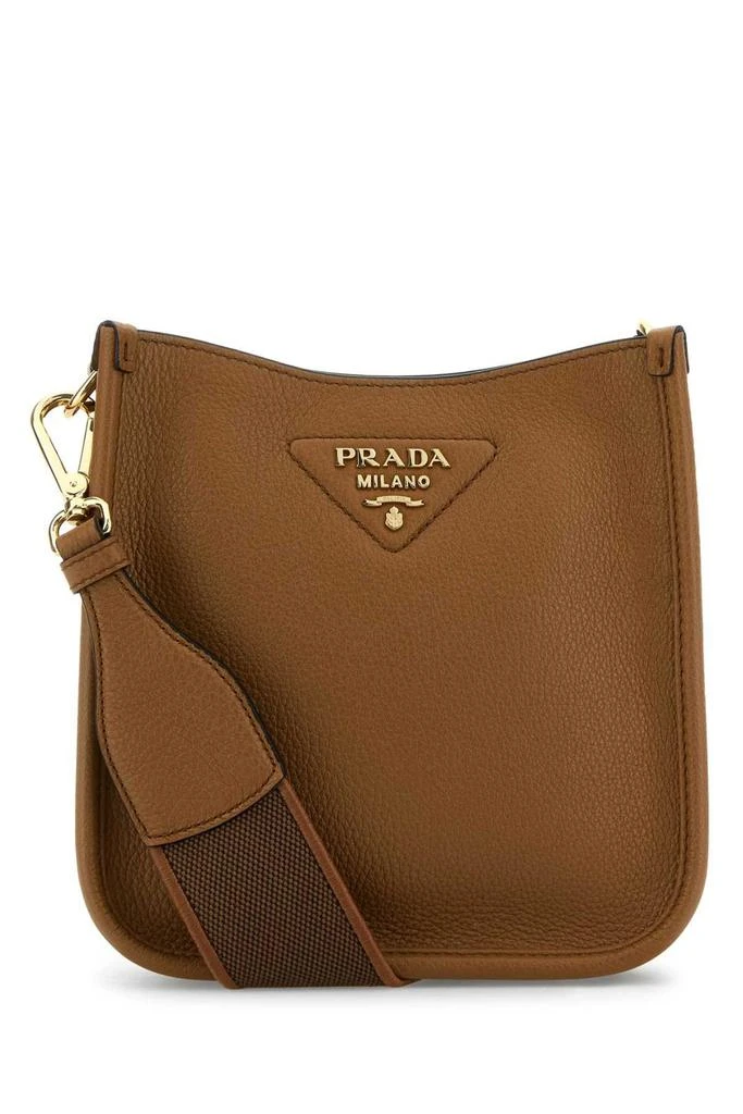Prada Prada Logo Plaque Crossbody Bag 1