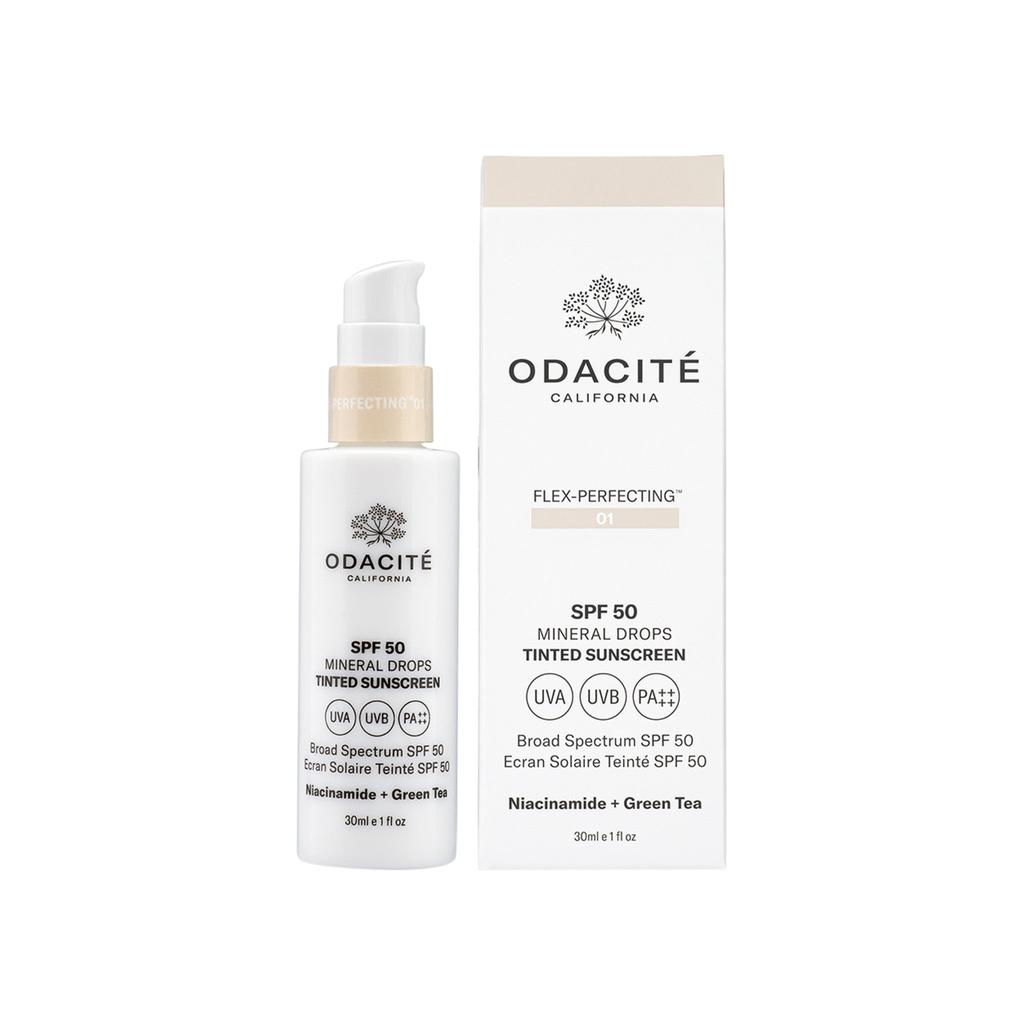 Odacité Flex-Perfecting Mineral Drops Tinted Sunscreen SPF 50