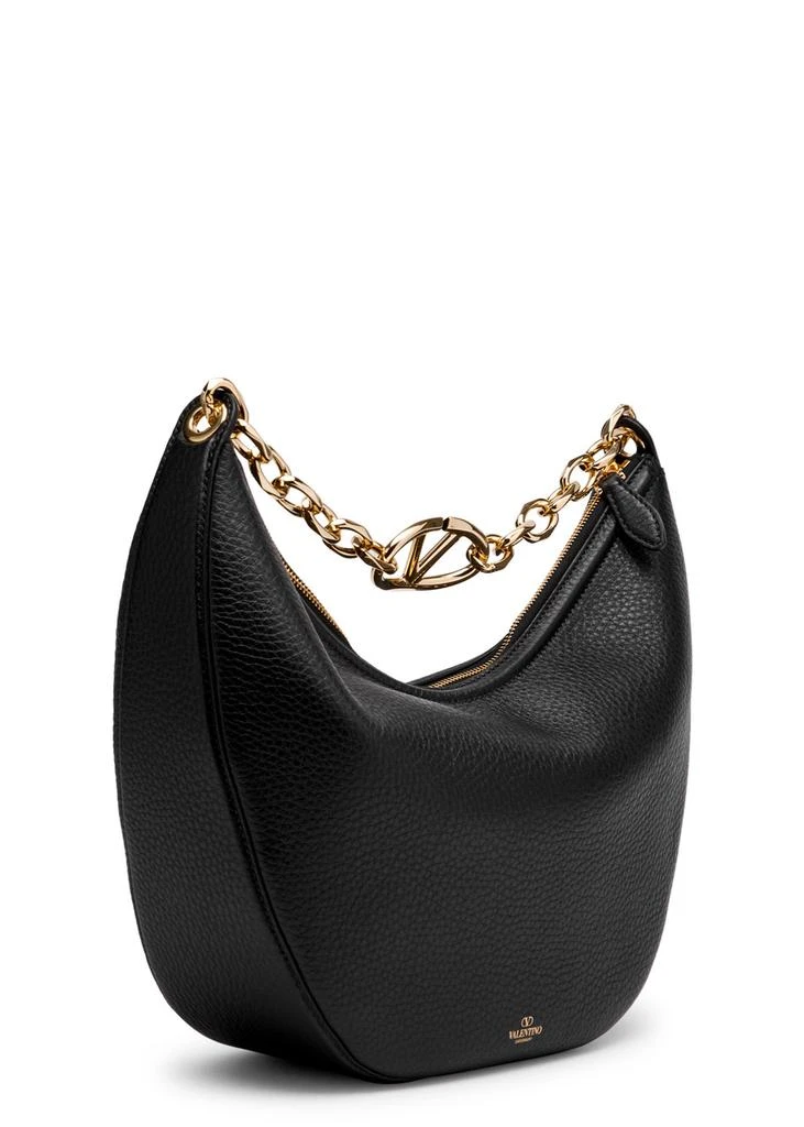 Valentino VLogo Moon medium grained leather shoulder bag 2