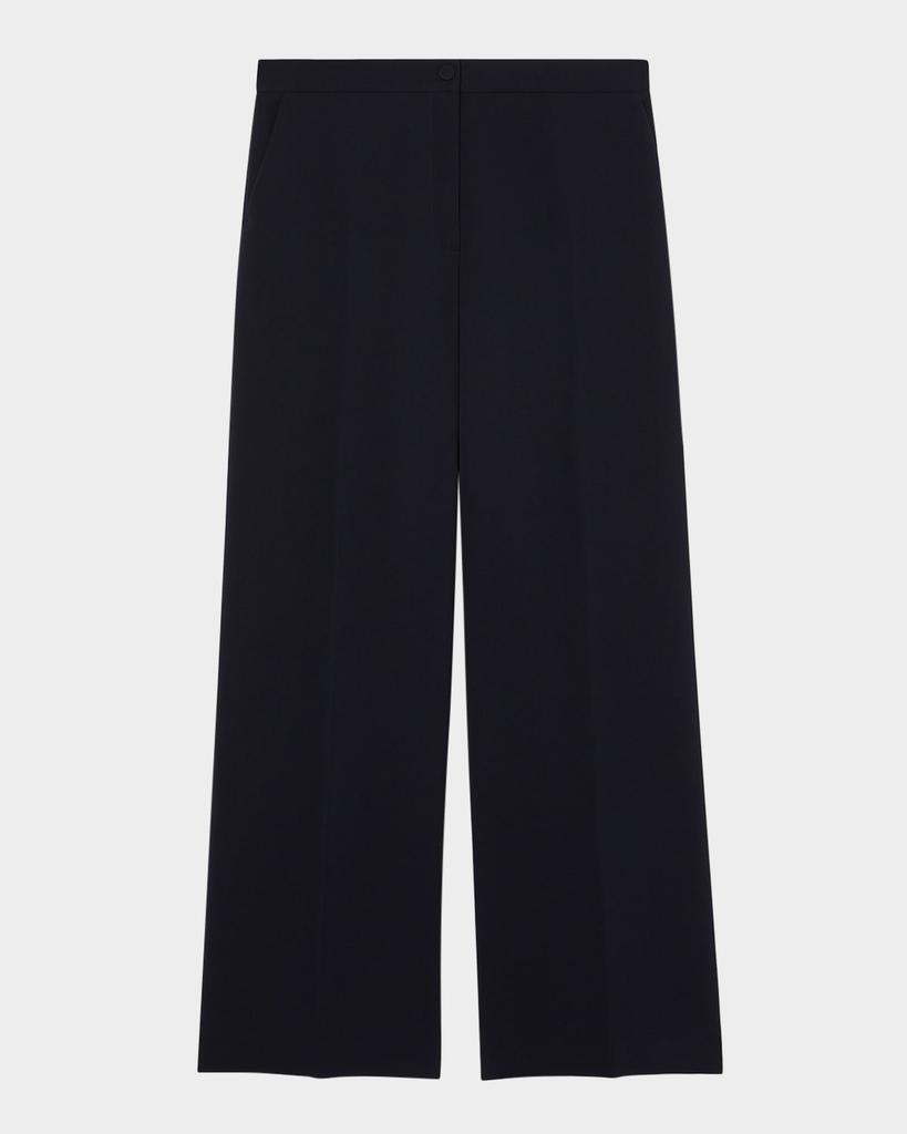 Marina Rinaldi Plus Size Riccor Straight-Leg Cady Trousers