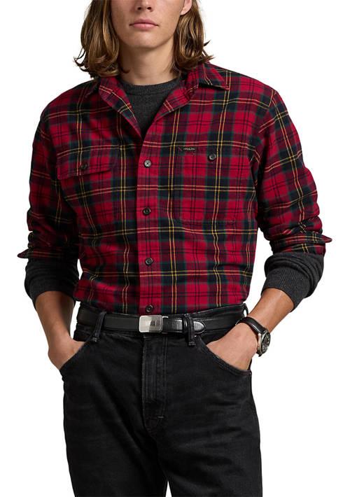 Ralph Lauren Ralph Lauren Classic Fit Plaid Brushed Oxford Shirt