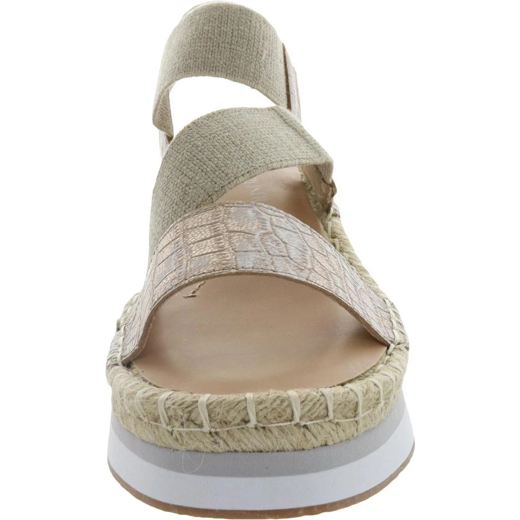 Donald J Pliner Sadie Womens Leather Snake Print Wedge Sandals 3