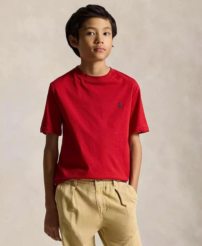 Ralph Lauren Big Boys Cotton Jersey Crewneck T-Shirt 7