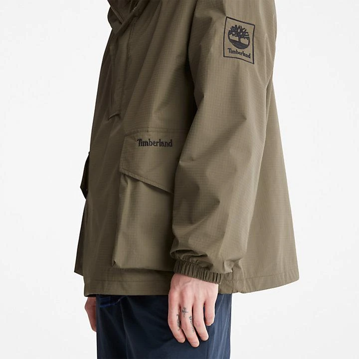 Timberland Stow-and-Go Anorak Jacket for Men in Dark Green 8