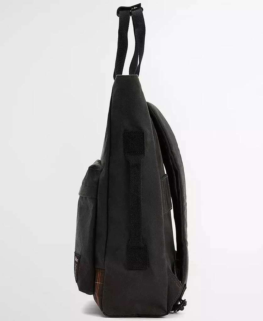 Barbour Men's Field Wax Zipper Large Backpack 8