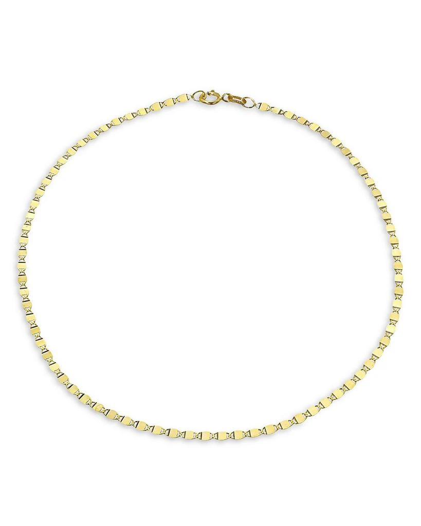 Zoe Lev 14K Yellow Gold Mirror Chain Link Bracelet 1