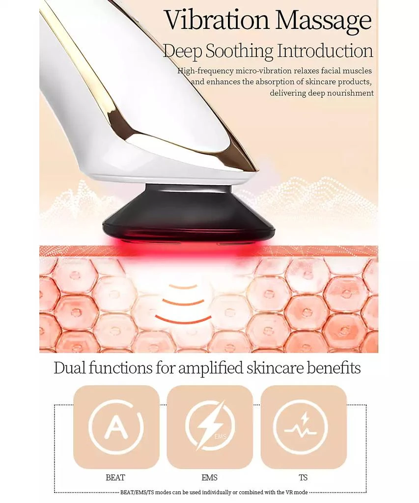 Prospera RF 5 In 1 EMS Micro Current LED Light Beauty Device 8