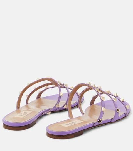 Valentino Rockstud leather sandals 2
