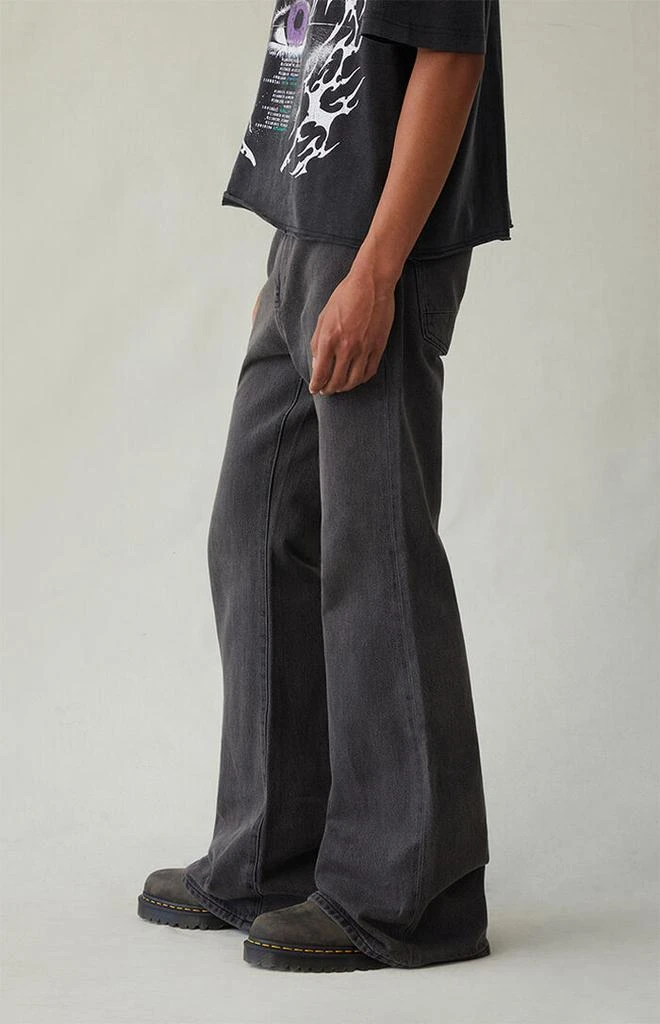 PacSun Jordan Baggy Bootcut Jeans Black 3