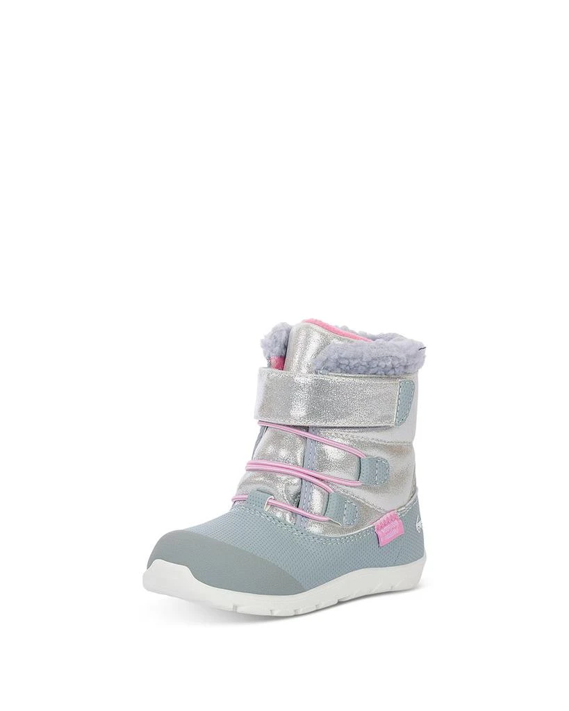 See Kai Run Girls' Gilman Waterproof Shimmer Boots - Baby, Toddler 6