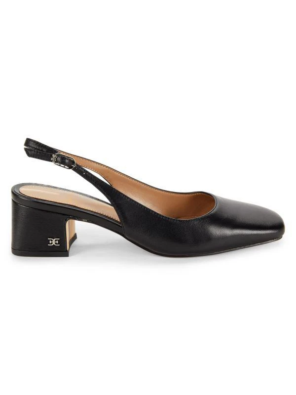 Sam Edelman Terra 51MM Leather Slingback Pumps 1
