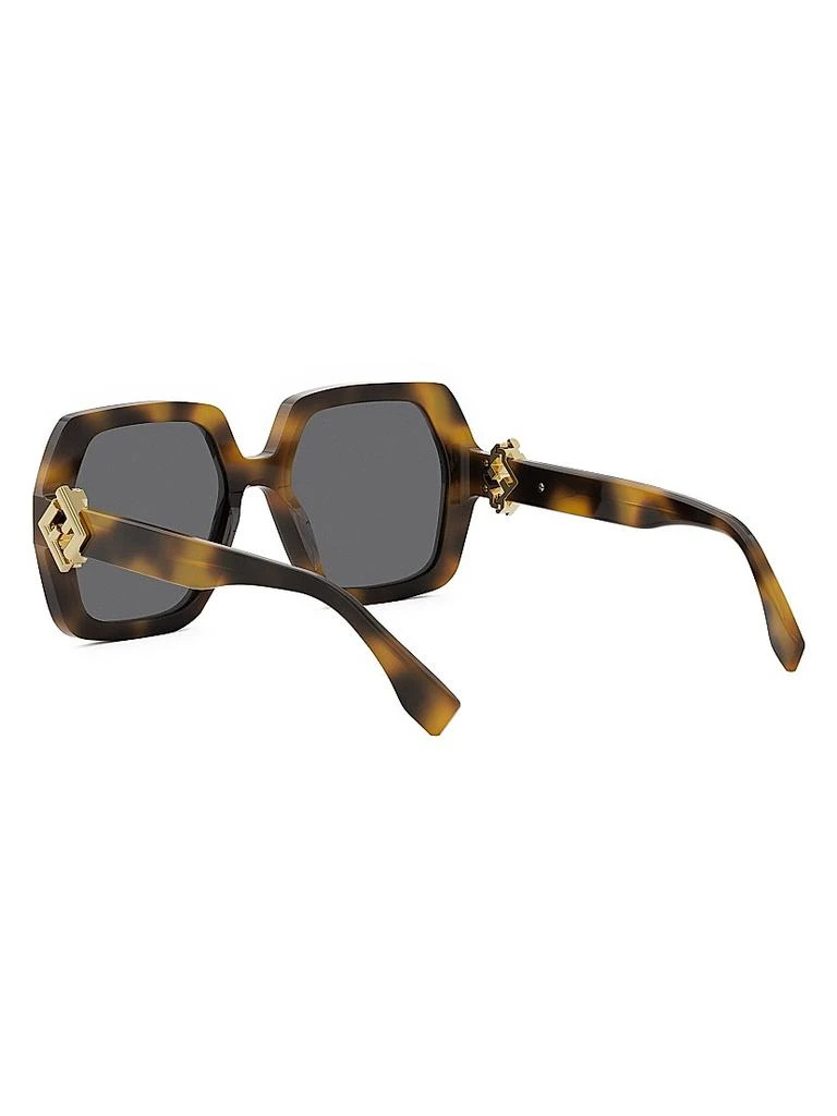 Shop FF Diamond 53MM Square Sunglasses on Sale at 