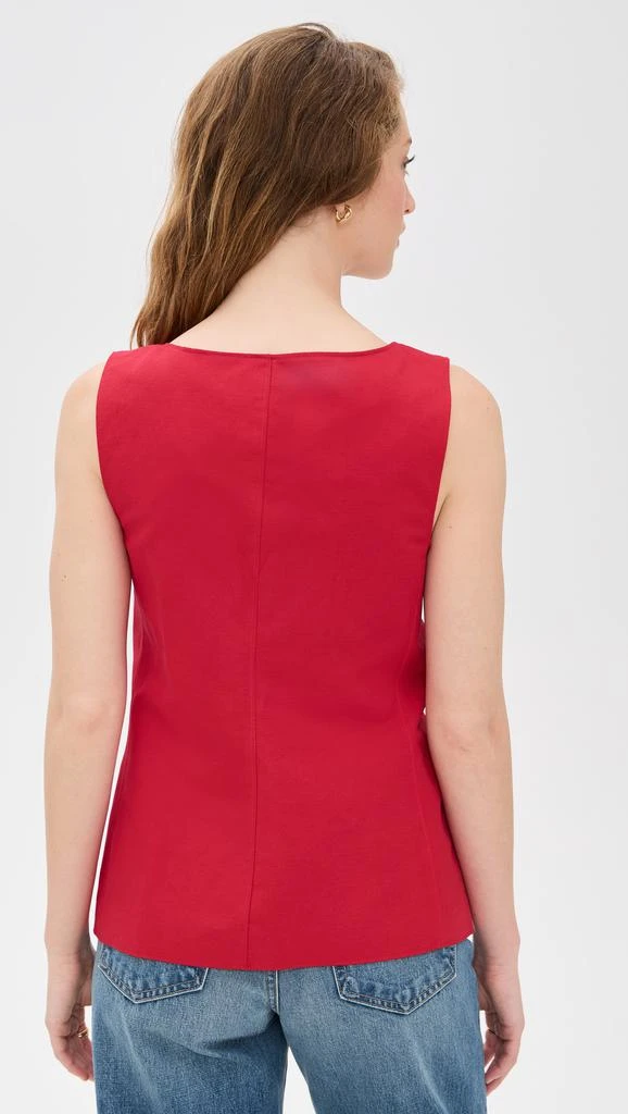 Alex Mill Soho Scoop Vest In Linen Cotton 2