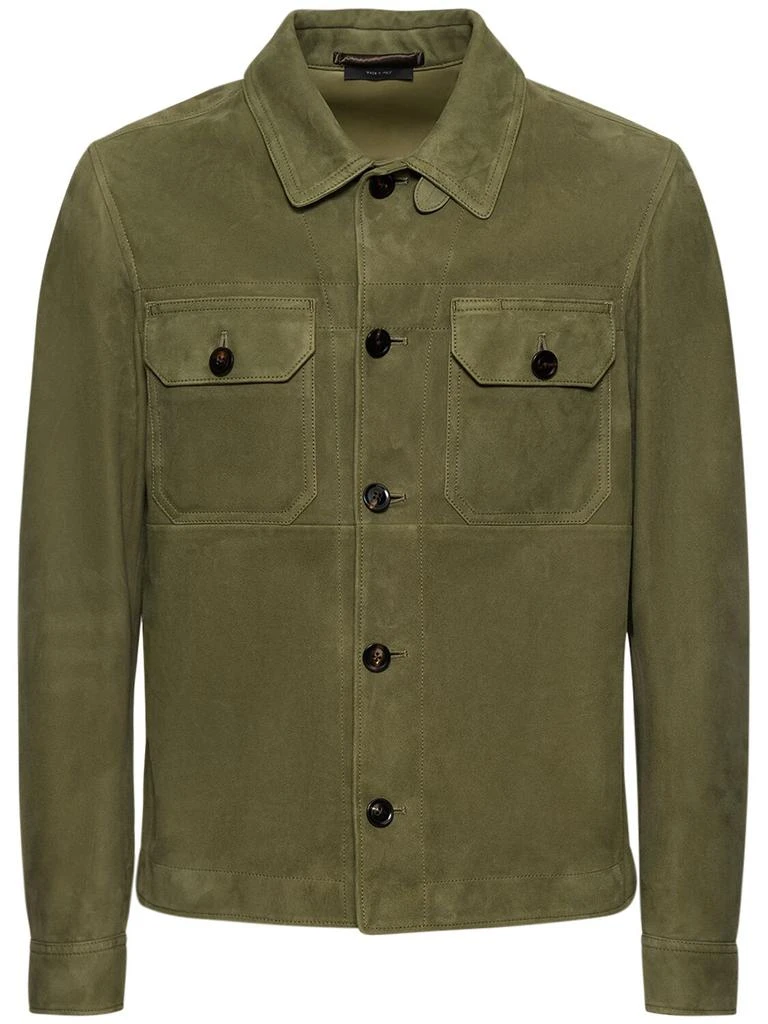 Tom Ford Lightweight Suede Outershirt 1