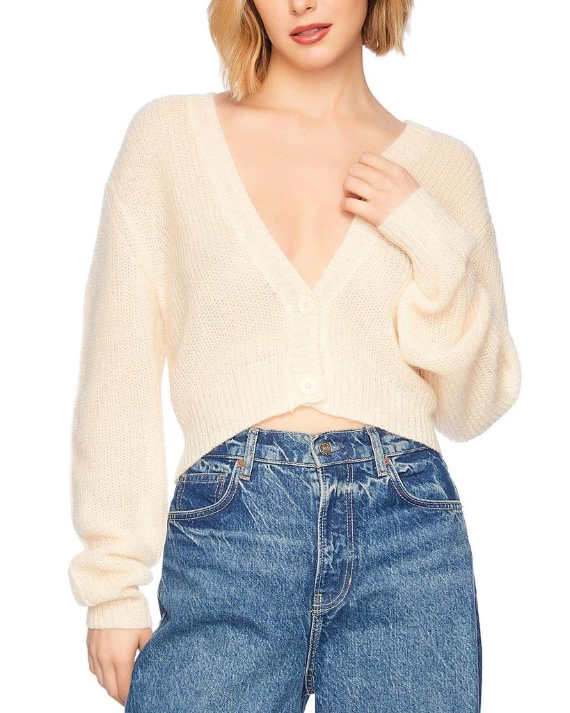 Susana Monaco Textured Sweater Cardigan 1