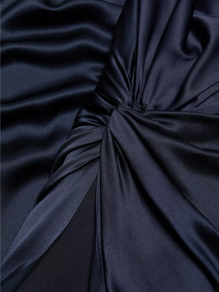 Cinq à Sept Paige Gathered Cowlneck Midi-Dress 7