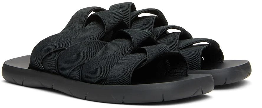 Bottega Veneta Black Plat Sandals 4