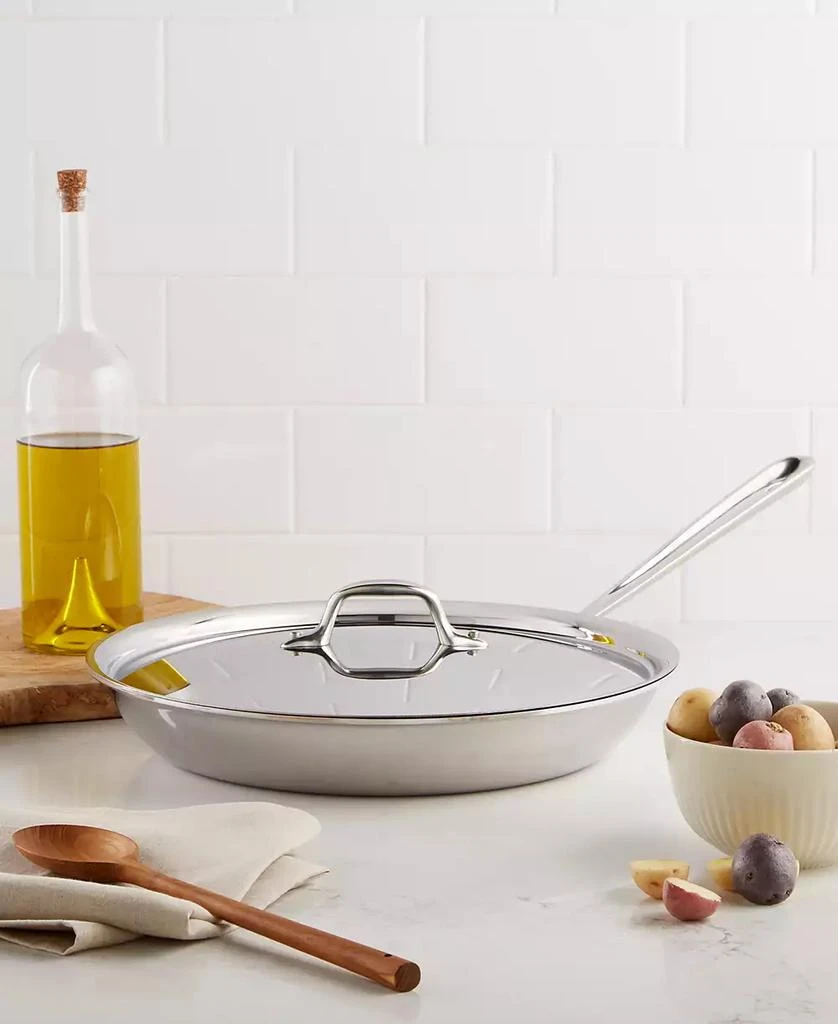 All-Clad Stainless Steel 12" Covered Fry Pan 1