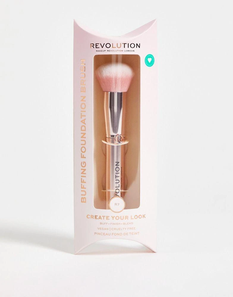 Revolution Revolution Create Buffing Foundation Brush R7 1