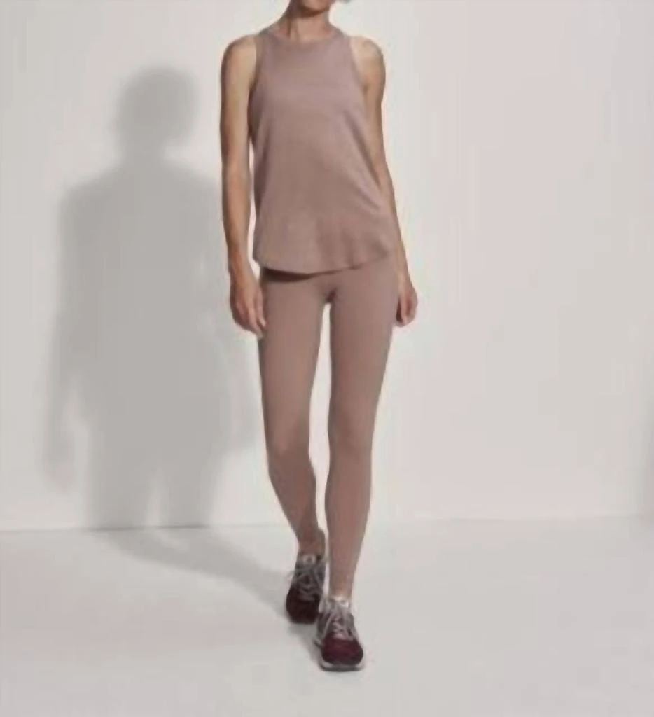 Varley Dacey Longline Tank Top In Antler 1