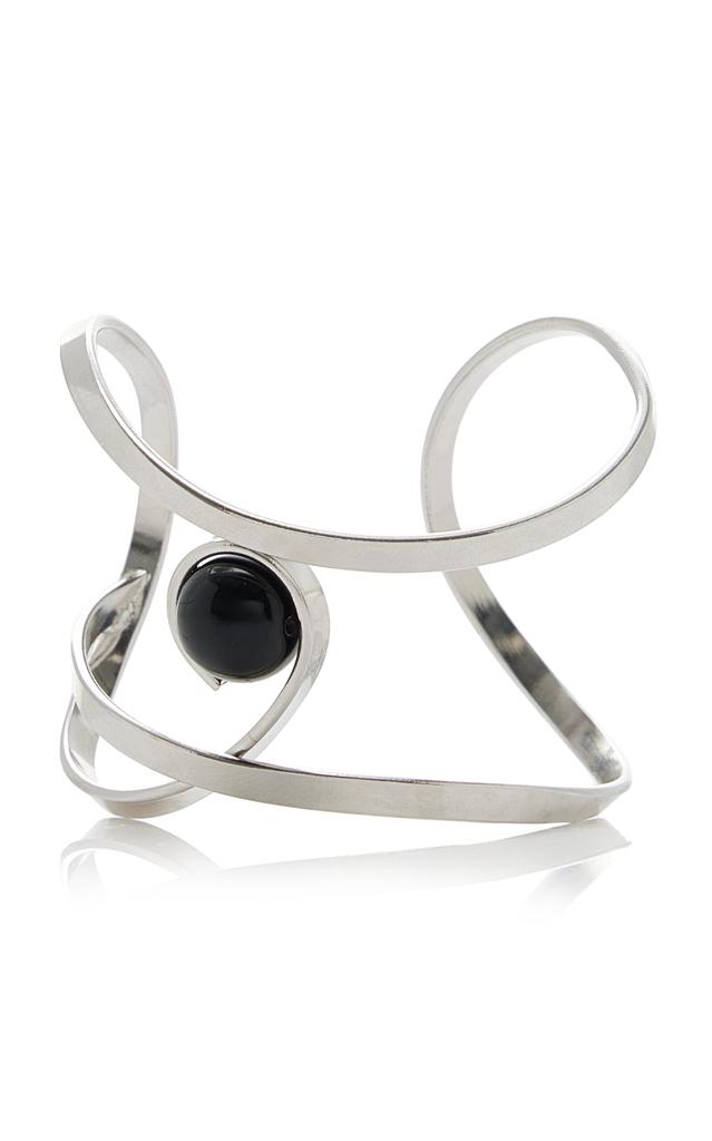 Ben-Amun Ben-Amun - Exclusive Silver-Tone Stone Cuff - Silver - OS - Moda Operandi - Gifts For Her