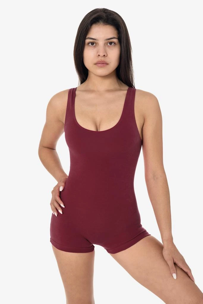 Los Angeles Apparel 83051GD-SH - Garment Dye Tank Short Biketard 6