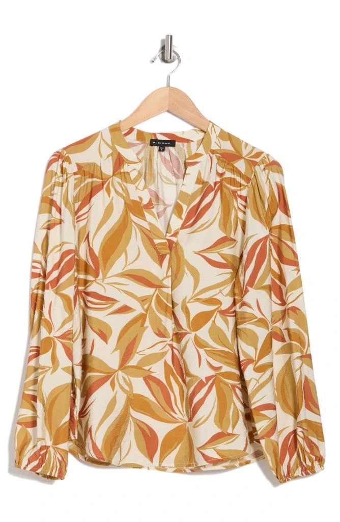 Pleione Textured Long Sleeve Top 3