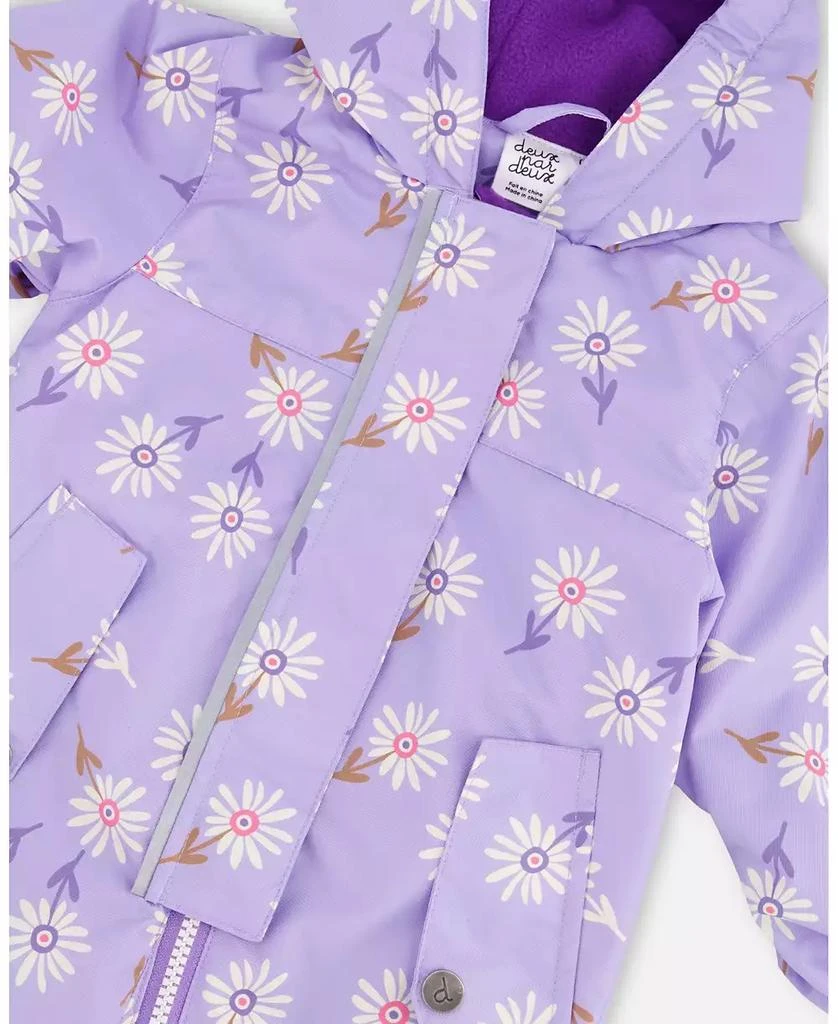 Deux par Deux Baby Girls Mid-Season One-Piece Outerwear with Hat 5