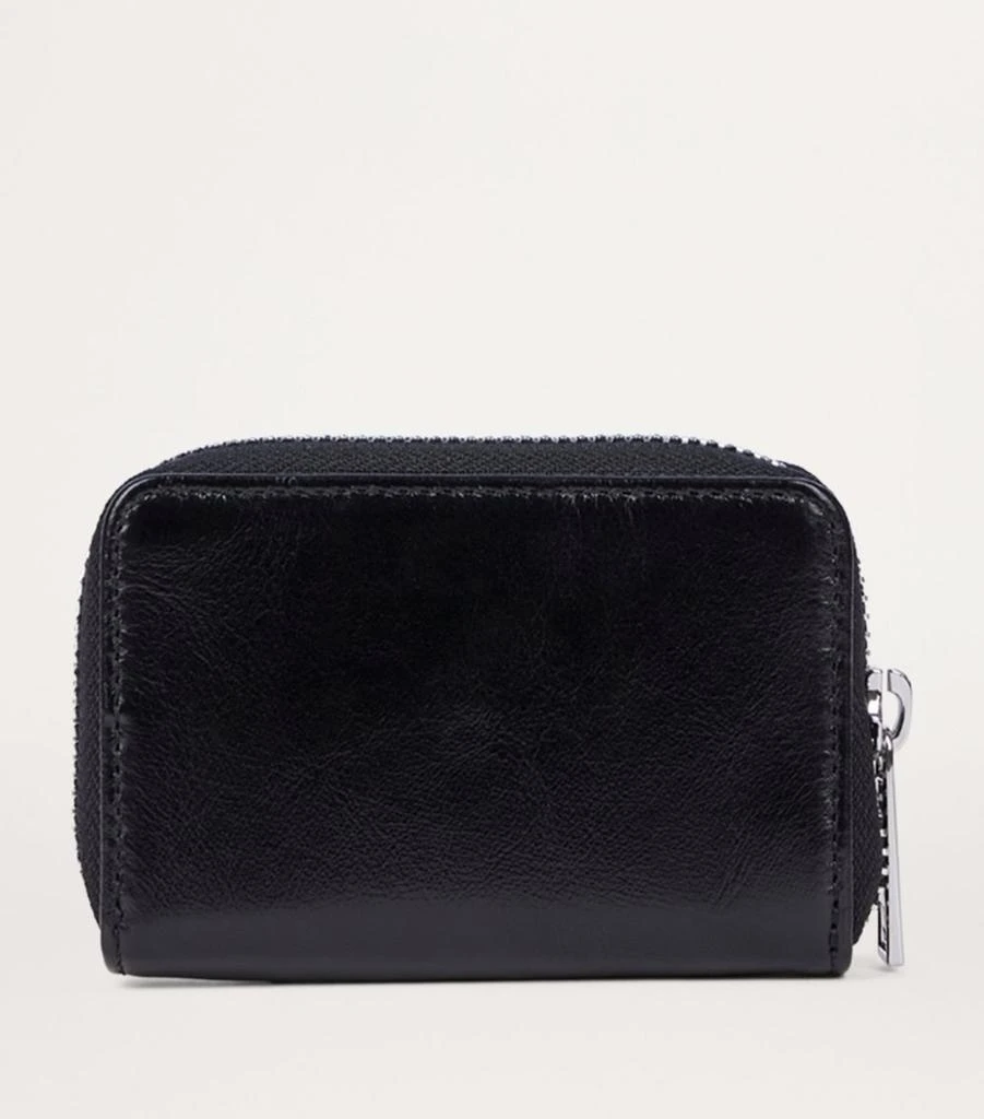 The Kooples Leather Zipped Blazon Wallet 4