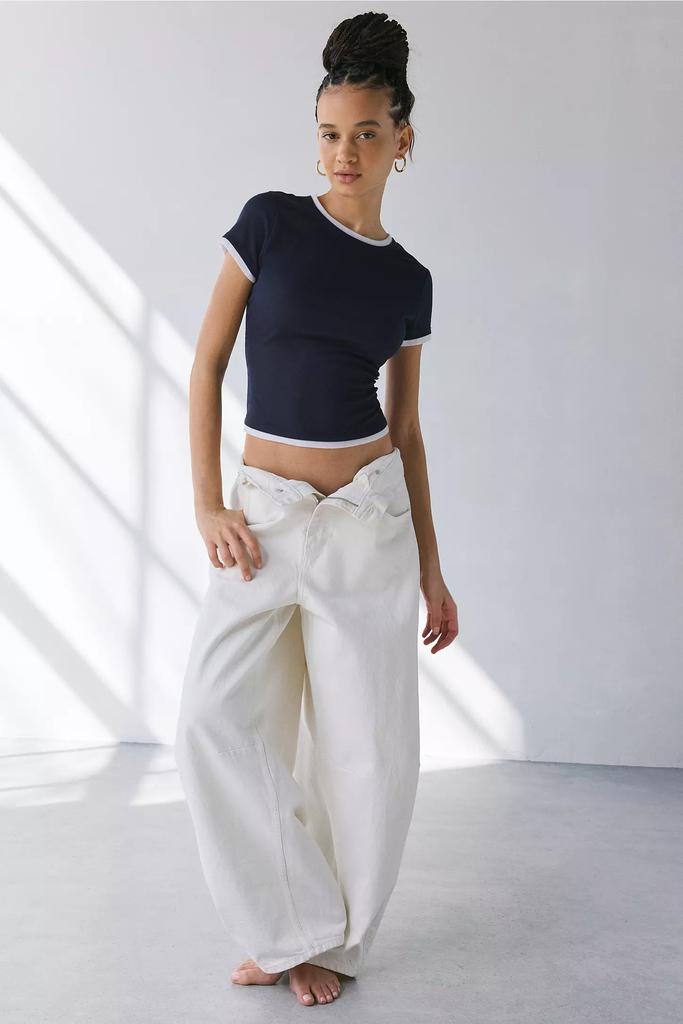 MOTHER FORME UV CUT TEE ホワイト women go beyond oversize t-shirt (WHITE)|winnerforce