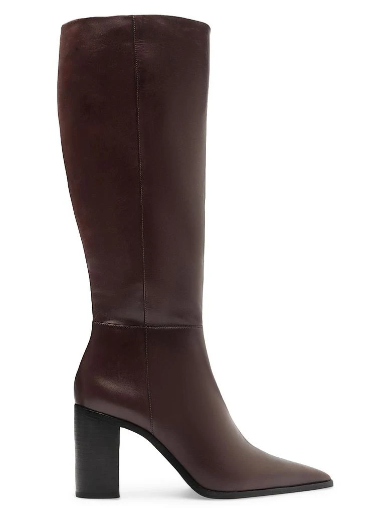 Schutz Mikki 85MM Block-Heel Leather Boots 1