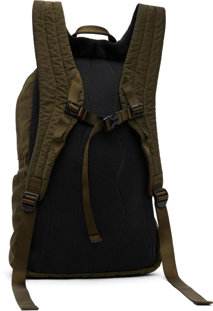 C.P. Company Khaki Lens Nylon B Back Pack 3