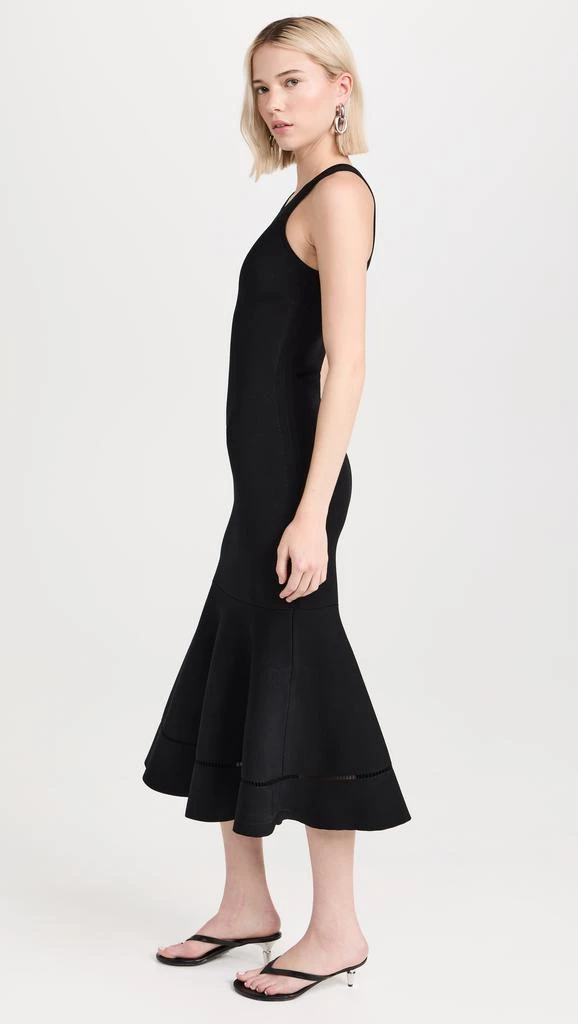 Victoria Beckham Sleeveless Fit And Flare Dress 3