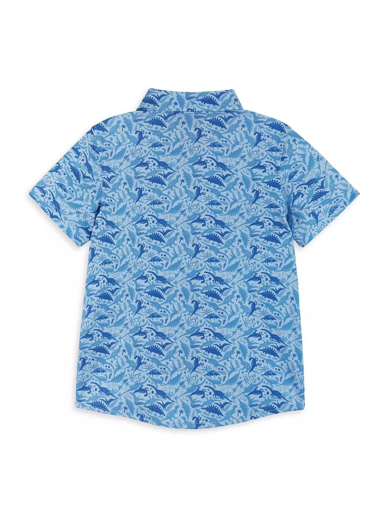 Andy & Evan Little Boy's & Boy's Dinosaur Short-Sleeve Shirt 3