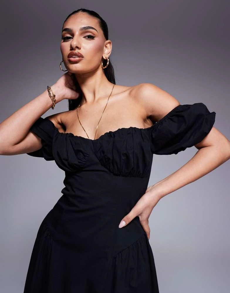 white christmas dresses The Raw Milkmaid Dress