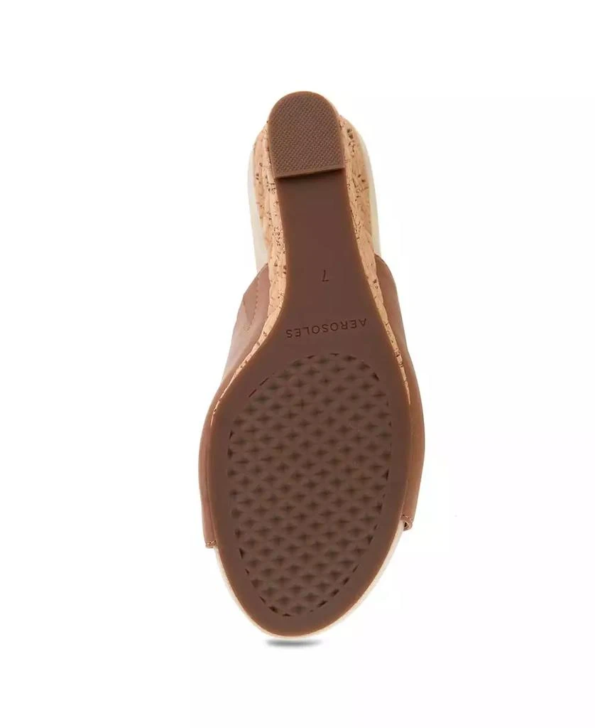 Aerosoles Women's Pierce Open Toe Wedge Sandals 4