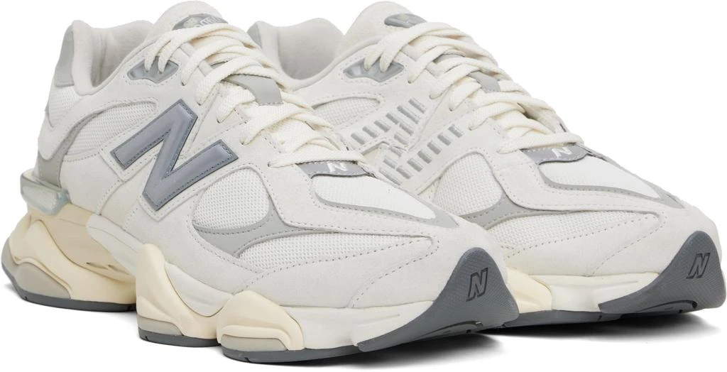 New Balance Off-White & Gray 9060 Sneakers 4