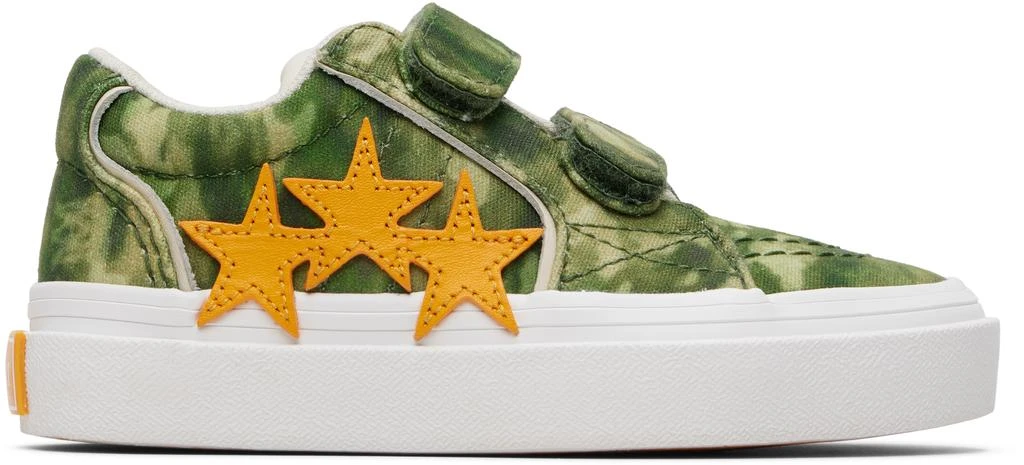 AMIRI Kids Khaki Camo Sunset Skate Sneakers