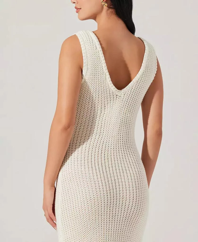 ASTR Women's Ainhoa Cotton Crochet-Appliqué Dress 5