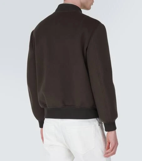 Brioni Wool and cashmere bomber jacket 4