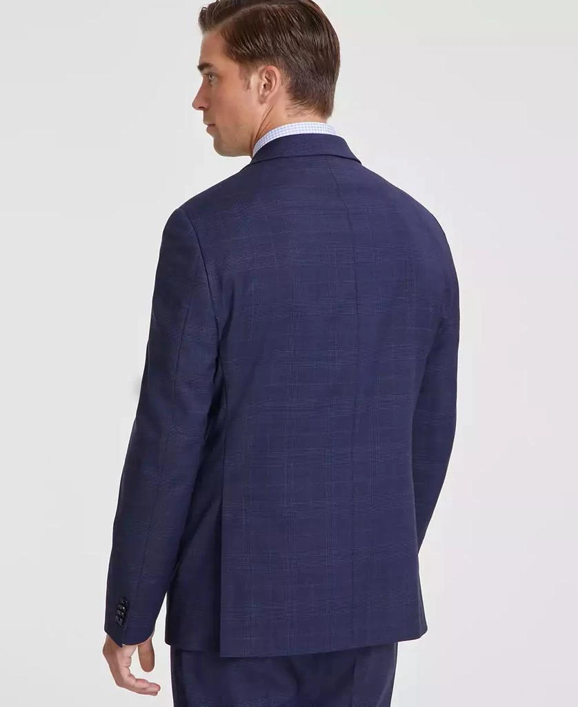 Men's Modern-Fit Stretch Wool Blend Plaid Suit Jacket – On Sale
