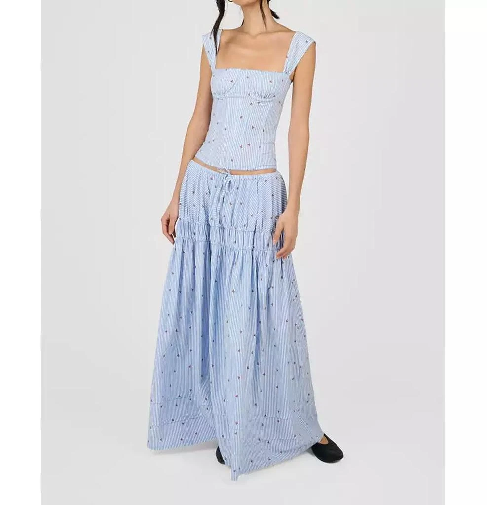 WeWoreWhat Ruched Cup Corset 3