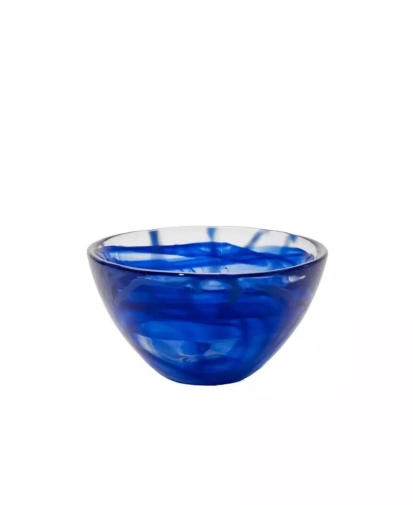 Kosta Boda 6.3" Contrast Blue Decor Bowl 1