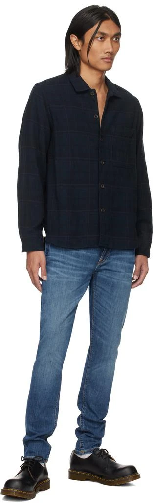 Nudie Jeans Blue Skinny Lin Jeans 4