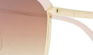 Vince Camuto 57mm Metal Oval Sunglasses 4