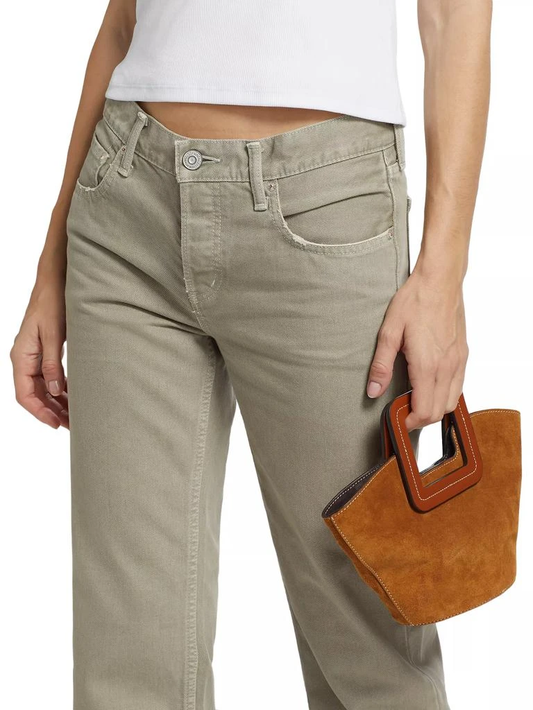 MOUSSY VINTAGE Bayonne Straight Low-Rise Jeans 6